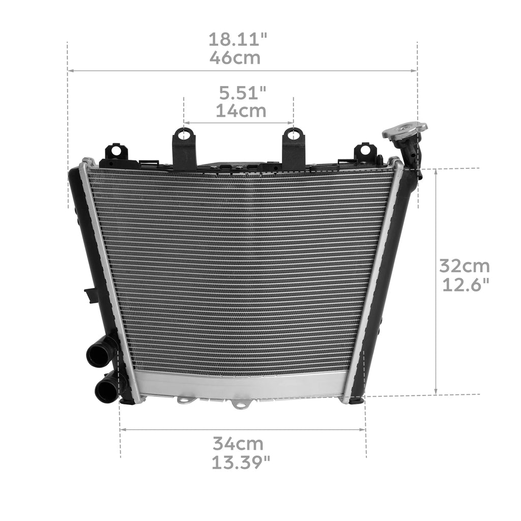 Radiator & Oil Cooler for BMW S1000RR M1000RR S1000R (2019–2026)