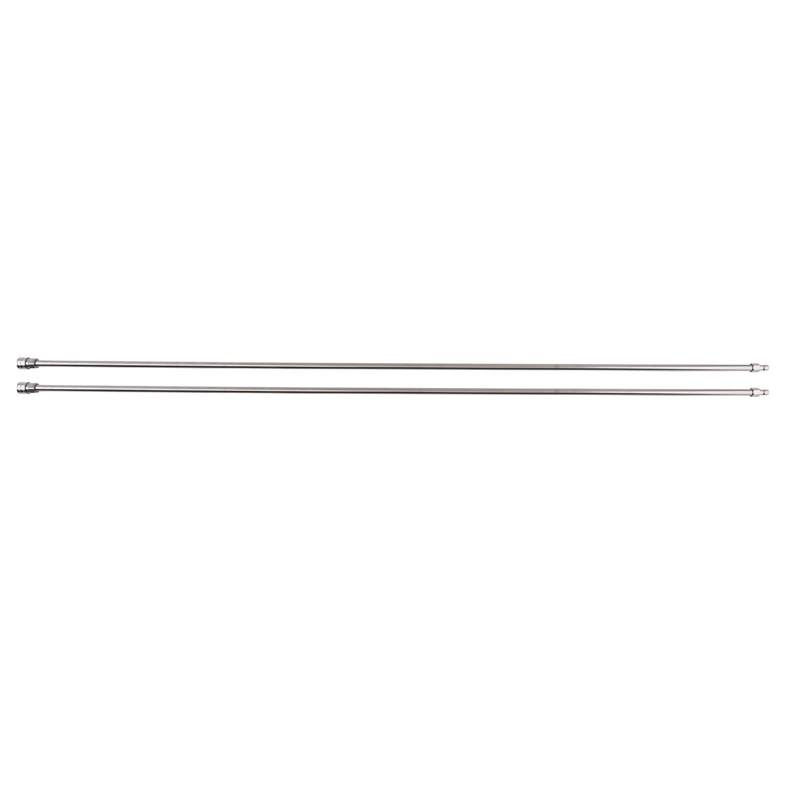 2PC Pressure Washer Extension Wand 60in for Quick Connect (10ft)
