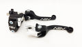 ASV F3 Shorty Front Brake Clutch Perch Levers Pair Black for Honda CRF
