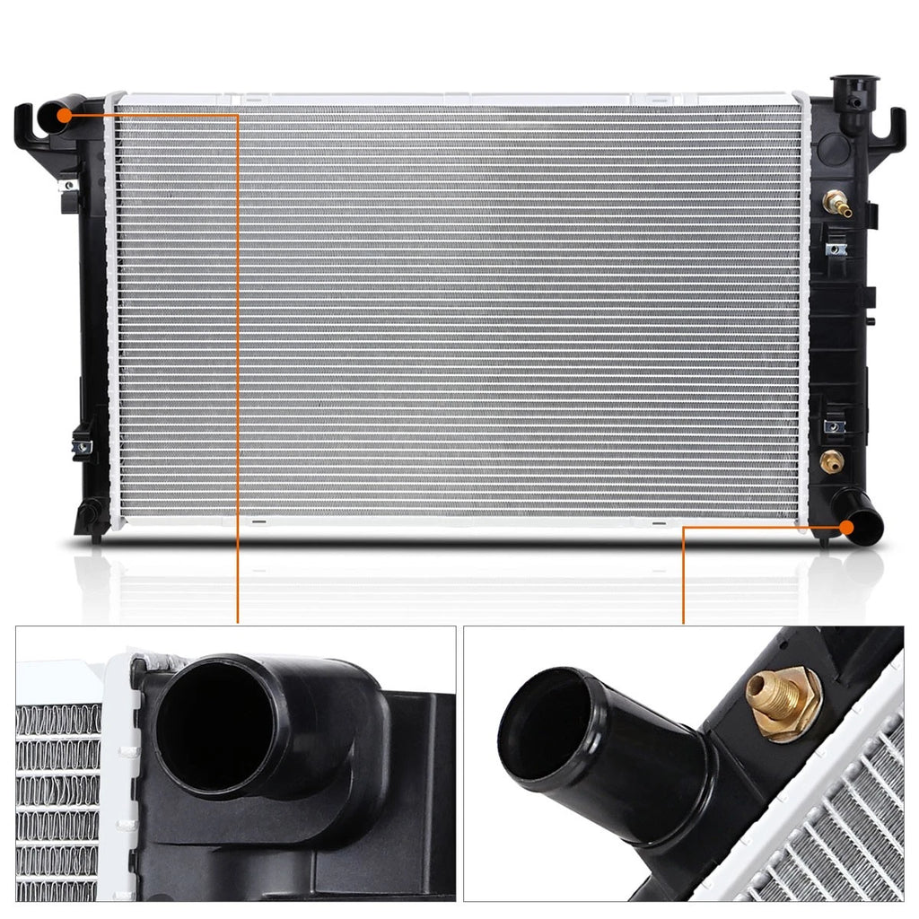 Aluminum OE Replacement Radiator for Dodge Ram/Ramcharger V8 (1994–2002) DPI-2291