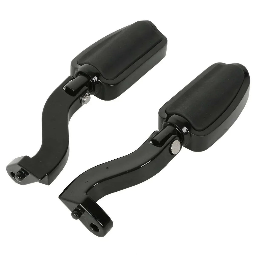 Black Rear Passenger Footpeg for Harley Touring Road King FLHR (1993-2022)