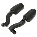 Black Rear Passenger Footpeg for Harley Touring Road King FLHR (1993-2022)