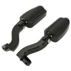 Black Rear Passenger Footpeg for Harley Touring Road King FLHR (1993-2022)