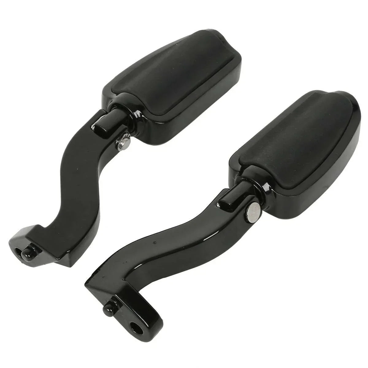 Black Rear Passenger Footpeg for Harley Touring Road King FLHR (1993-2022)