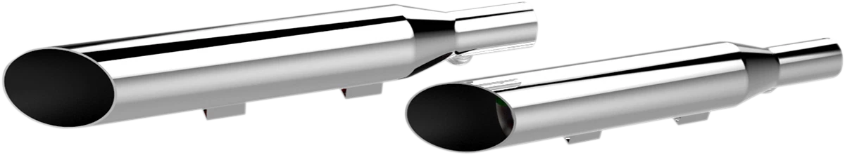 3" Slip-On Mufflers for Harley Davidson XL (2023) - Chrome - 202390