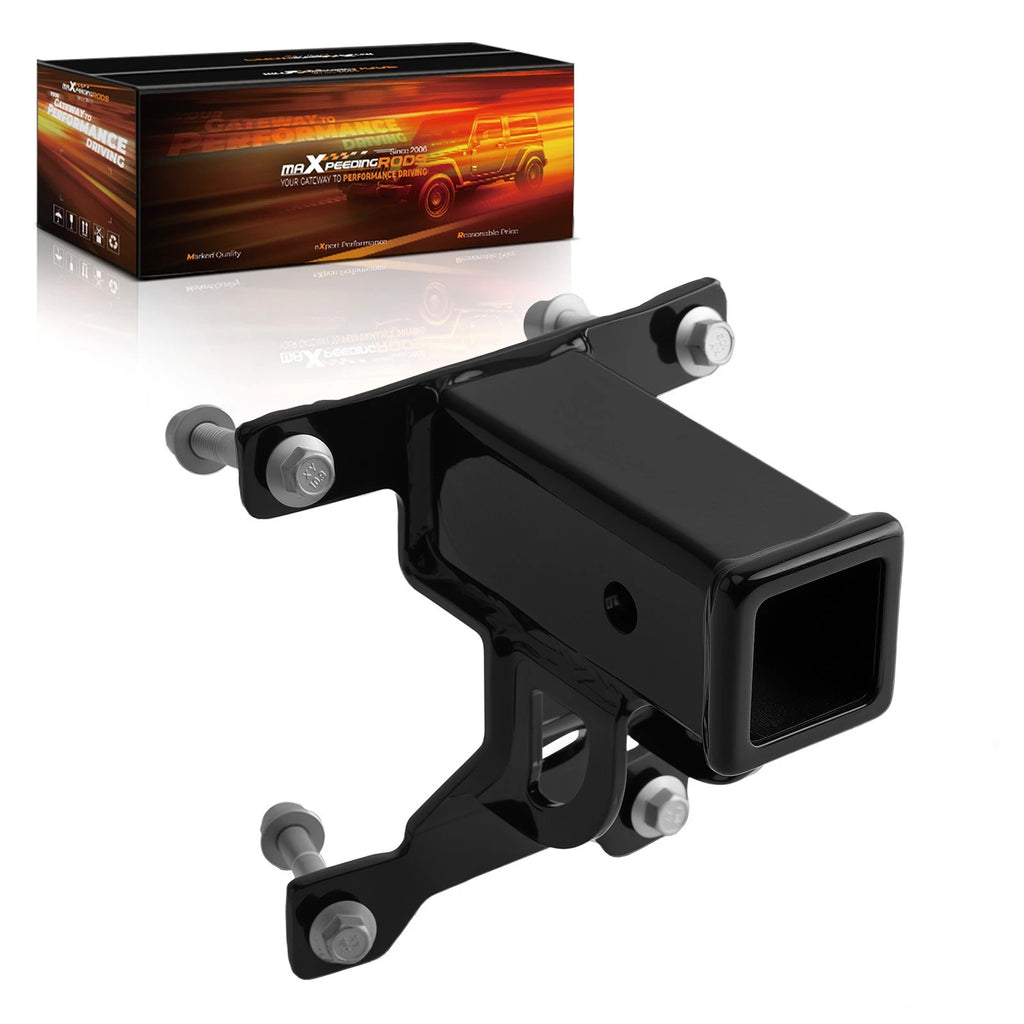 2" Trailer Hitch Receiver Kit for Polaris RZR PRO XP/4 (2020–2026) Black Steel