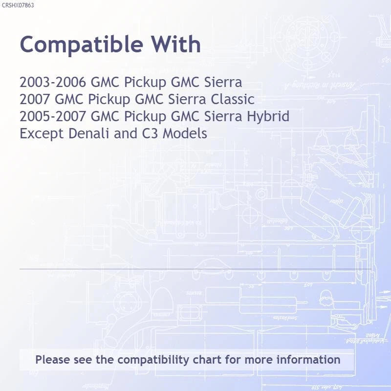 Replacement Steel Front Driver Side Outer Bumper Bracket for Compatible Cars (See Chart)