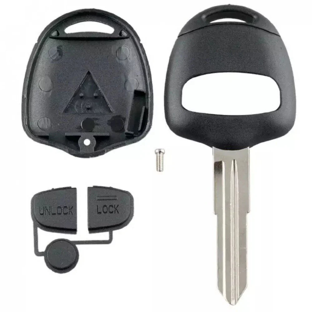 Button Car Remote Key Shell with MIT11 Blade for Mitsubishi Outlander