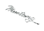Fender Emblems Chrome Adhesive Script for Ford Mustang (1968–1968)