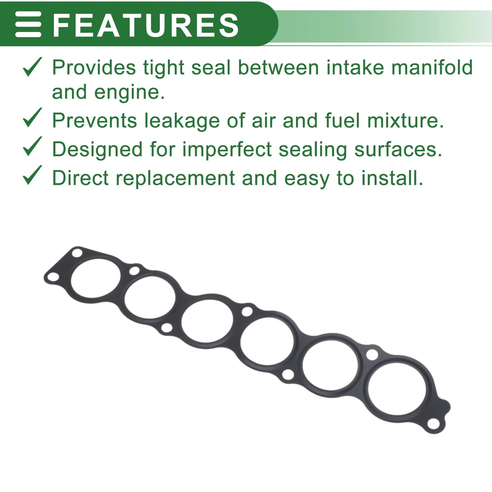 Engine Intake Manifold Gasket for Mitsubishi Outlander (2007–2020) No. 1540A193