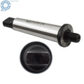 Drill Chuck Arbor Adapter for MT2 to 3/8"-24 Threaded (Morse Taper)