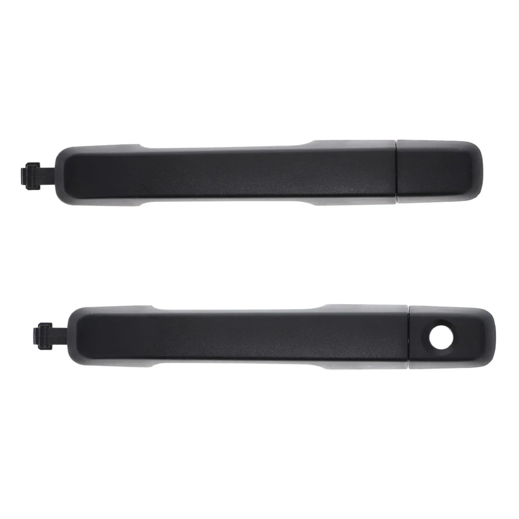 2x Front LH+RH Black Outer Door Handle for Isuzu D-Max (2012–2020)