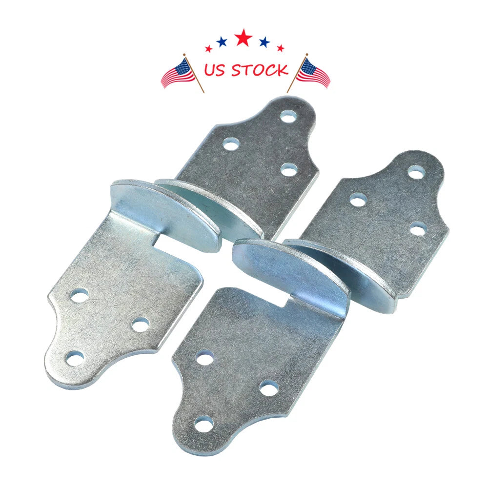 Set of 8 Utility Trailer Wood Sides Latch Rack Corner Brackets for Trailers