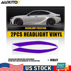 Purple Headlight Daytime Running Light DRL Tint for Lexus IS350 IS300 (2021–2025)