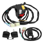 Left Handlebar Switch & Key Switch for Honda Recon 250 TRX250TM (2007–2020)