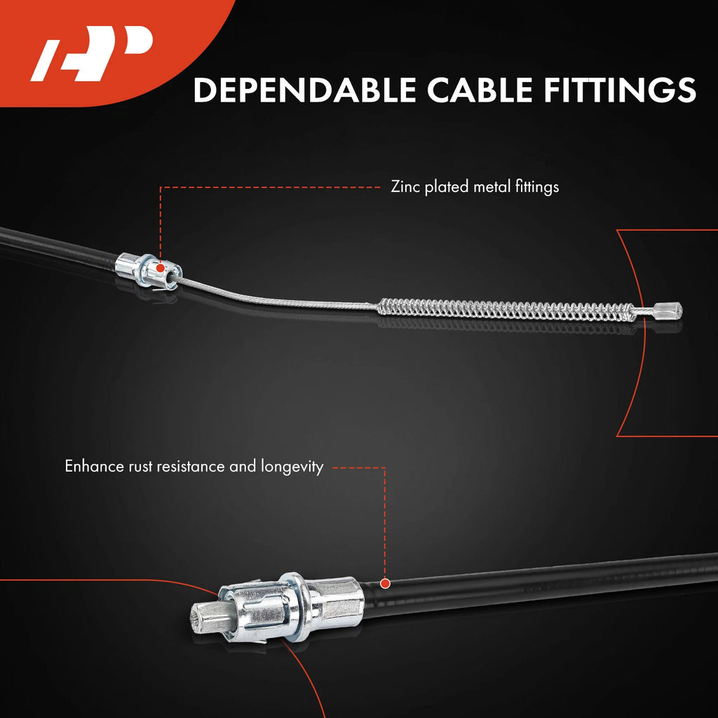 Rear Parking Brake Cable for Ford Ranger (2001–2002) 9"