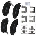 Front Ceramic Brake Pads Kit for Acura Integra Legend NSX/Honda Accord (1990–2001)