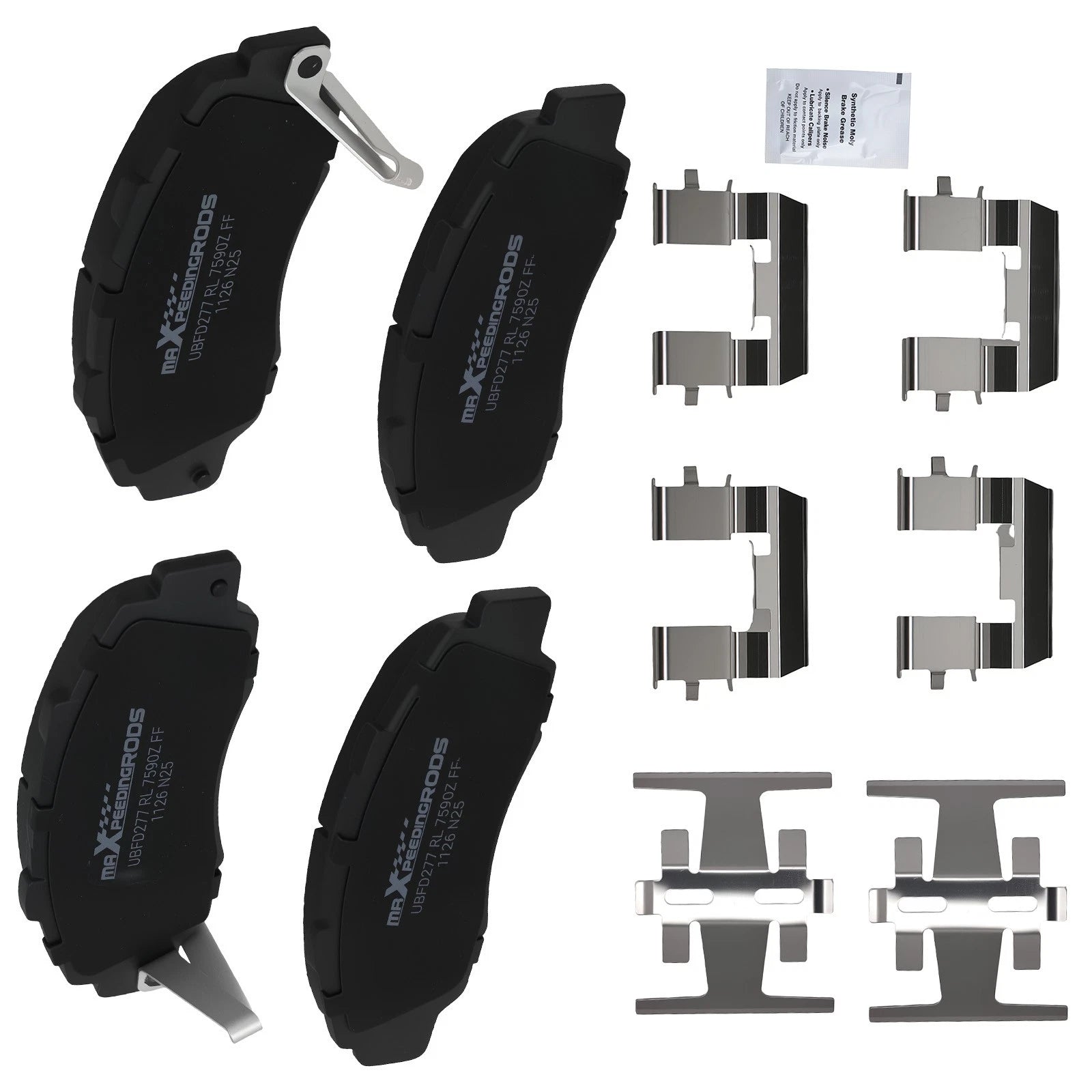 Front Ceramic Brake Pads Kit for Acura Integra Legend NSX/Honda Accord (1990–2001)