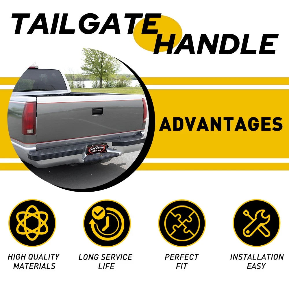 Tailgate Handle Bezel for Chevy 1500 2500 3500 Pickup (1999â2006)