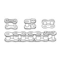RC50 Roller Chain for Roller Chain (10 Foot Box)