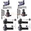 Set of 8 Ball Joints and Tie Rods for Honda Passport (1994–1995)