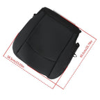 Seat Cover for Dodge Ram 1500 Laramie (2013–2018) Black Leather
