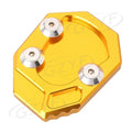 Yamaha YZF-R1 Kickstand Side Stand Pad 2009-2015 Gold