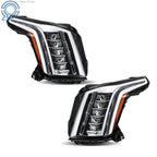 Clear Lens LED Headlights for Cadillac Escalade (2015–2020) - Right & Left