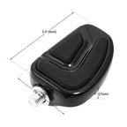 Black Aluminum Shifter Pegs for Harley Softail Deluxe Fatboy Heritage (2018-2023)