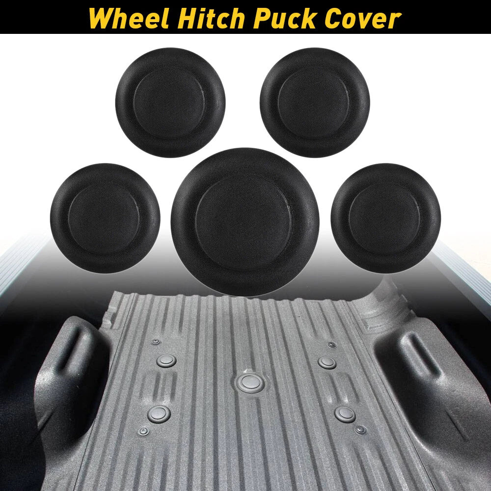 5th Wheel Hitch Puck Cover Plug Trim Ring Kit for Ford Super Duty (2011–2023)