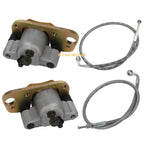 Front Brake Calipers & Lines for Polaris Trail Blazer 250 330 (2005–2009)