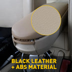 Beige Leather Center Console Armrest Cover for VW Jetta Beetle (1999–2009)