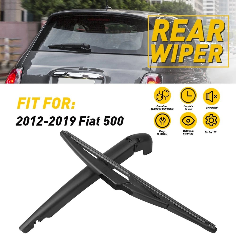 Set of 2 Rear Windshield Wiper Blade Arms for Fiat 500 (2012–2019) 68079870AA EXV