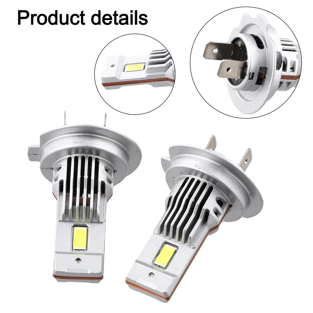 24V Dual Beam LED Headlights for Adverse Weather Conditions