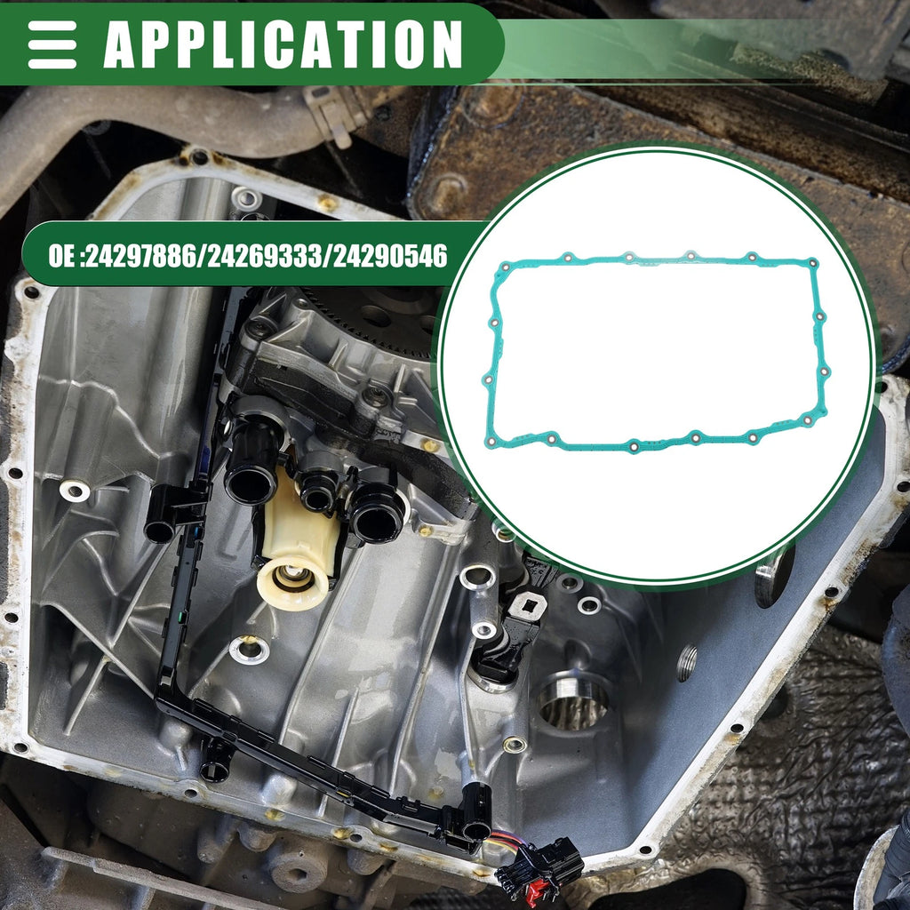 Transmission Oil Pan Gasket & Filter Gasket for Chevrolet Camaro 