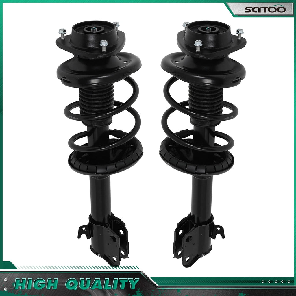 2X Front Quick Complete Struts with Spring and Mount for Subaru Baja (2003)
