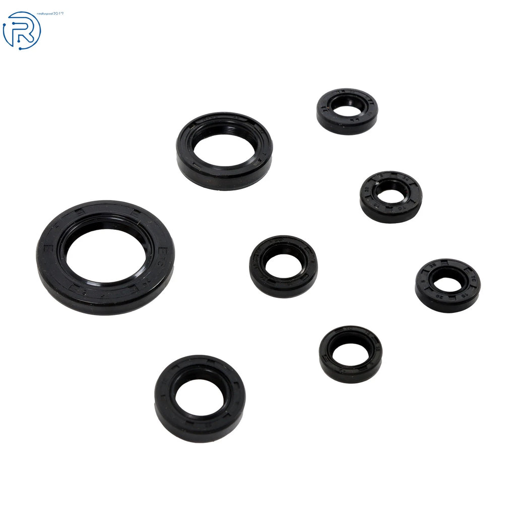 8PCS Engine Oil Seal Kit for Honda TRX350FM Rancher 4x4 (2000–2006) 822236