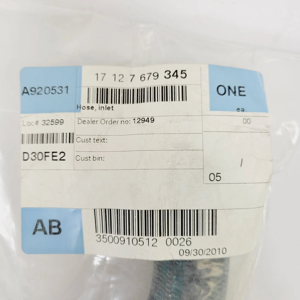 Coolant Inlet Hose for BMW F 800 GS Adventure (2007–2018) - 17127679345
