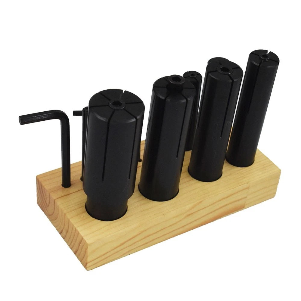 Set of 8 Expanding Arbors Mandrels 1/4" to 1-1/4" for Lathe Milling