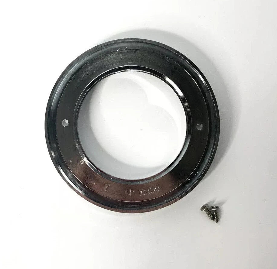 Round Chrome Bezel with Screws for 2.5 Inch LED Side Marker Lights (1Pcs)