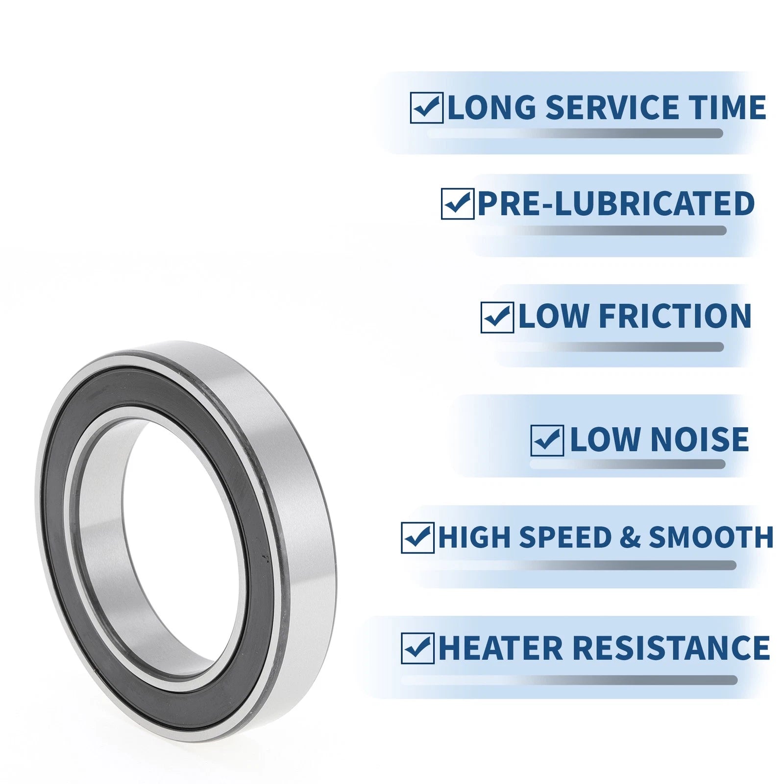 Deep Groove Ball Bearing P5 65x100x18mm for Scooter Skateboard (1 Pc)