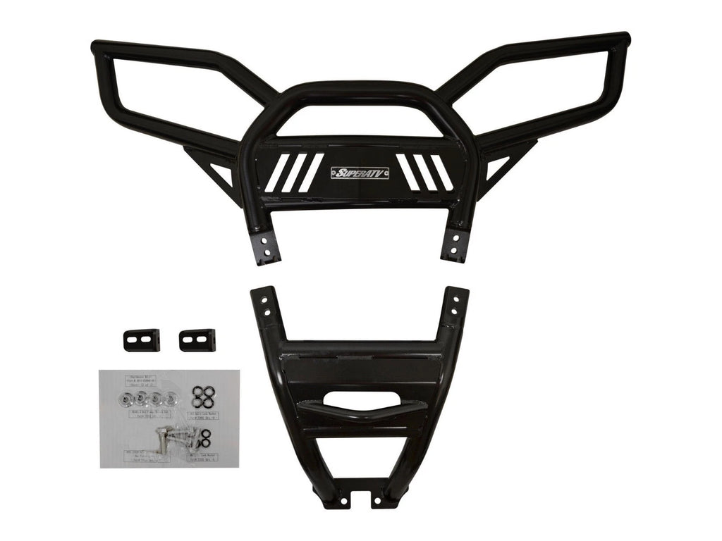 Heavy Duty Rear Bumper for Polaris RZR S 1000 (2016–2020) - Black