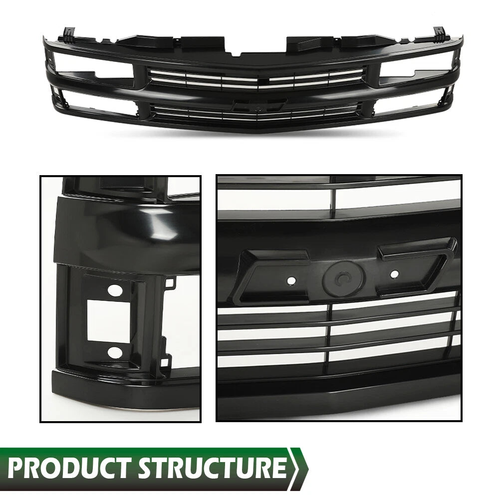 Front Grille for Chevy C/K 1500 2500 3500 (1994–1998)