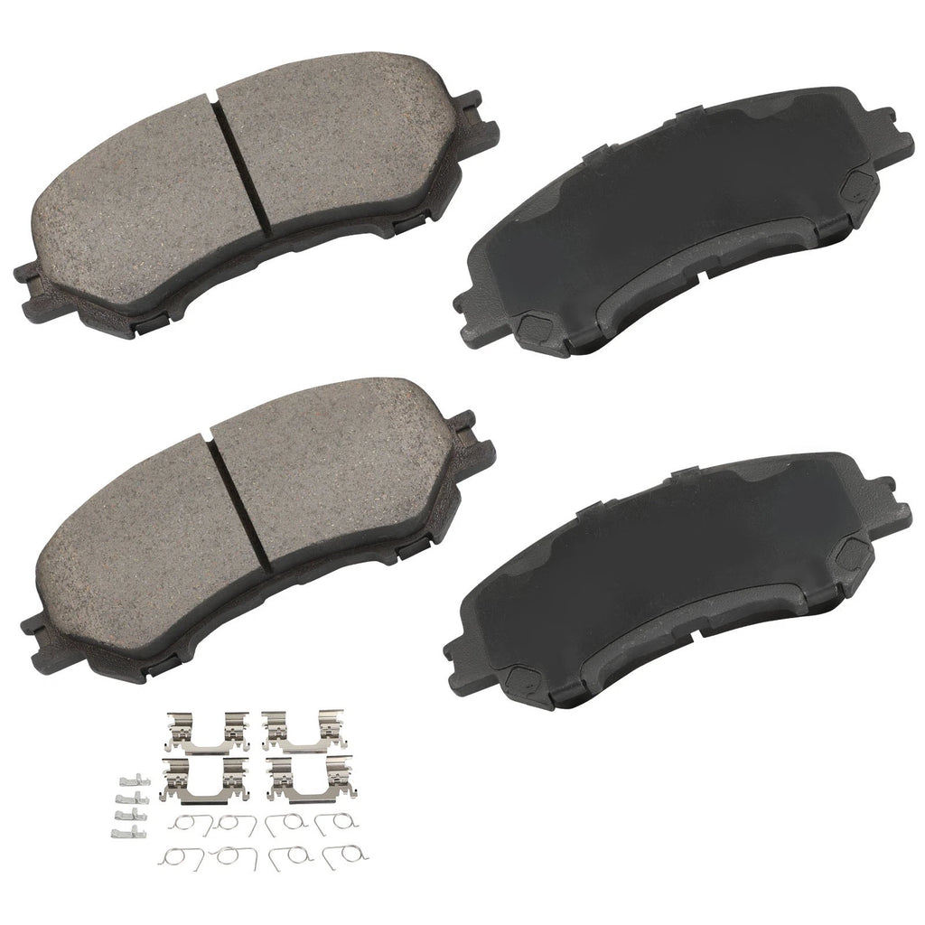 Set of 4 Front Ceramic Brake Pads for Nissan Rogue Sport (2017–2021)