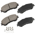 Set of 4 Front Ceramic Brake Pads for Nissan Rogue Sport (2017–2021)