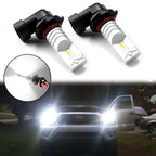 6000K Xenon White LED High Beam Headlight Bulbs for Honda Civic (2006–2015)
