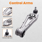 2X Front Lower Control Arms w/ Ball Joints for Porsche 997 (2006)