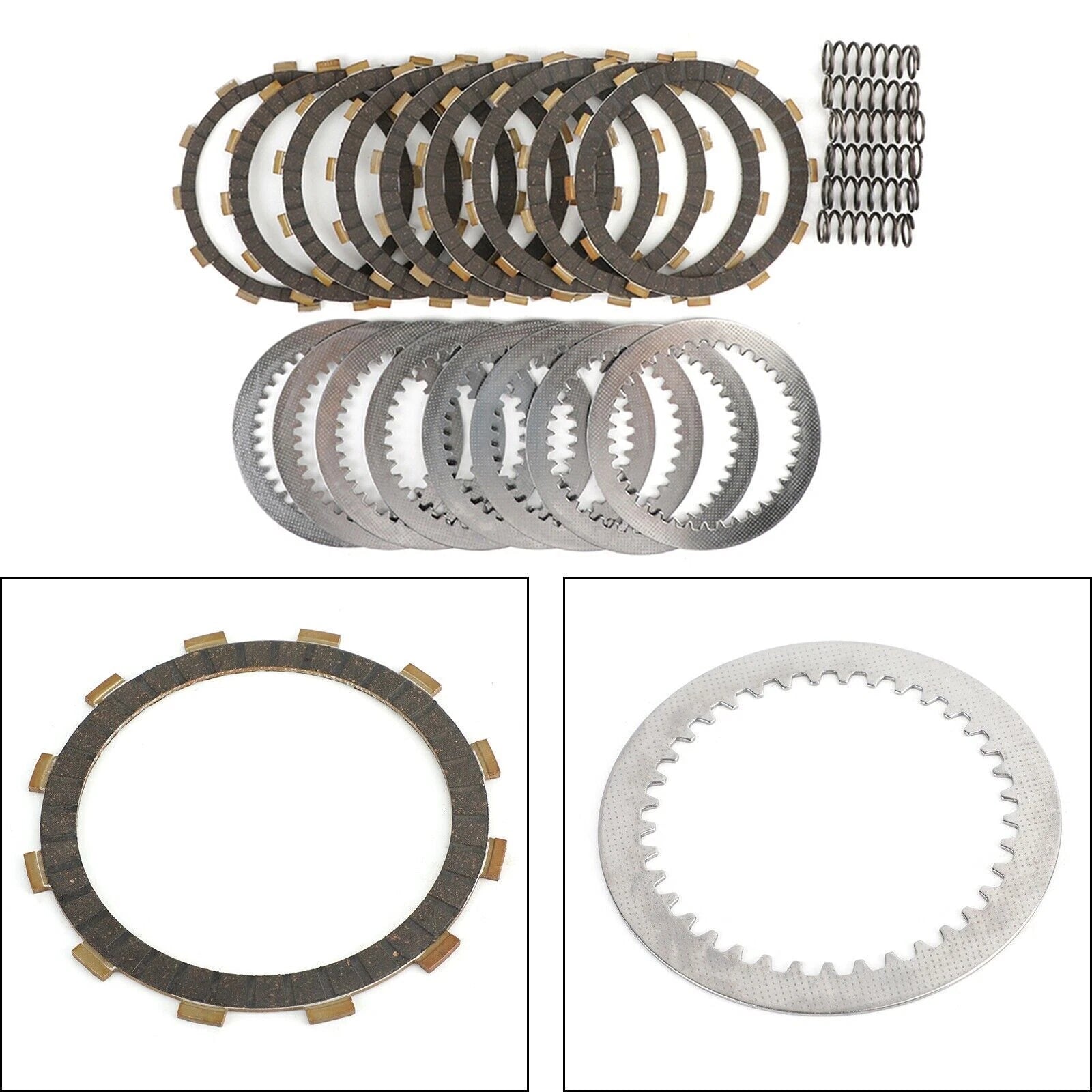 Clutch Kit Set of 4 Discs Plates Springs for Suzuki LTZ400 (2005–2008) T9