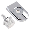 Knurled Seat Screw Bolt Mount Knob Cover for Harley Touring Softail Dyna (1996–2023)