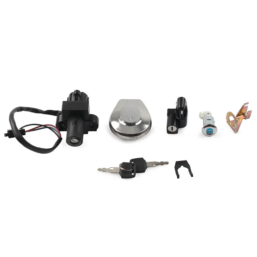 Ignition Switch Fuel Cap Cover Lock Key Set for JADE250 CBX750 CB250 (84-01)